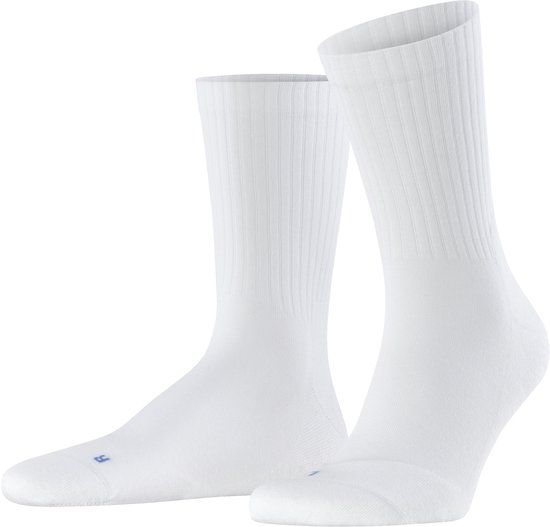 FALKE Run Rib Crew Sokken unisex wit - maat 42-43
