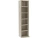 vidaXL Meuble CD 21x20x88 cm bois de chêne sonoma travaillé