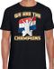 Bellatio Decorations Verkleed shirt voor heren - Nederland - zwart - voetbal supporter - themafeest XXL