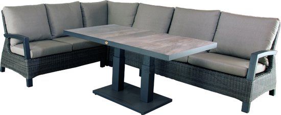Oosterik Home West Haven Dining Hoekset Coffee Brown 85 x 140 cm