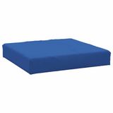vidaXL Palletkussen 60x60x9,5 cm Oxford stof blauw