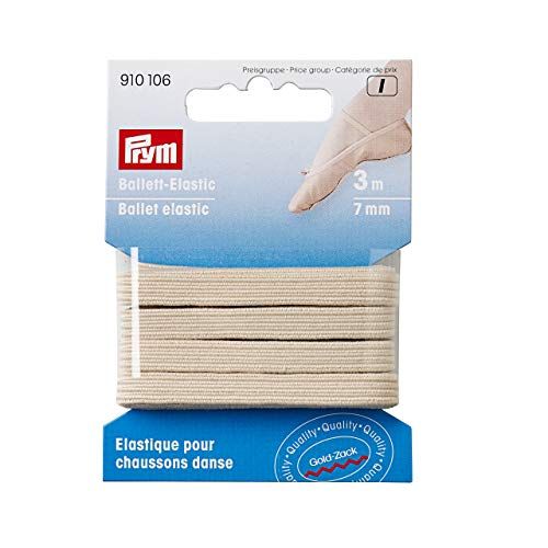 prym - Ballet Elastiek - Beige (7 mm, 3 m) - 1 Stuk