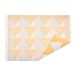 NJRD Plaid en laine Metric focus No. 2 130x185 cm Jaune