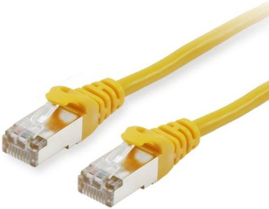 Equip 606313 netwerkkabel Geel 25 m Cat6a S/FTP (S-STP)