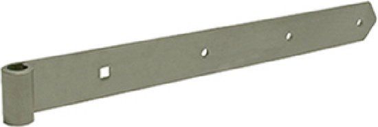Gb Heng - RVS geborsteld - RVS - Gebr. Bodegraven - Duimmet vierkante gaten RVS, 400 mm