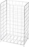ELOS afvalbak 65 liter metaal wit