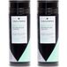 VidalForce Fibre capillaire, gris foncé, 60 g (lot de 2 x 30 g), 100% d'origine végétale, maquillage capillaire indétectable, fibres de kératine végétale, simuler la calvitie pour femmes et hommes