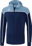 Erima Change Trainingsjack Kinderen - New Navy / Faded Denim / Wit - Maat 140