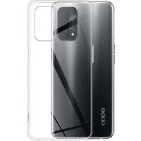Phonillico® Case voor Oppo A54 5G - Siliconengel TPU Transparante bescherming Zachte ultradunne