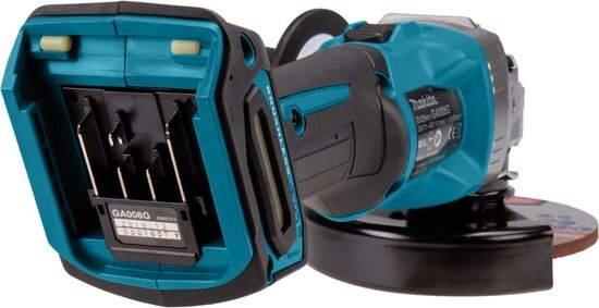 Makita GA008GM201 40 V Max Haakse slijper