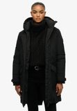 Superdry Dames City Fishtail Parka Zwart