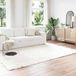 vidaXL - Imitatie schapenvacht tapijt TAFALLA Wit 200 x 280 cm