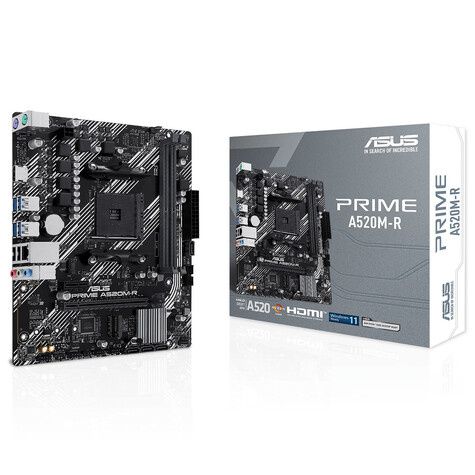 AM4 PRIME A520M-R - DDR4/M.2/HDMI/µATX Motherboard