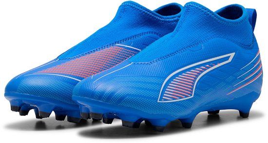 Puma Ultra 6 Match+ Ll Fg/ag Kinderen Voetbalschoenen Blauw EU 34