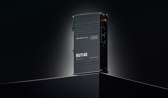 Teltonika RUT140 industriële router 2x RJ45 100Mb/s, IP30
