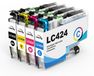 Brother Emballage avec 4 cartouches d'encre pour Brother DCP-J1200W/WE