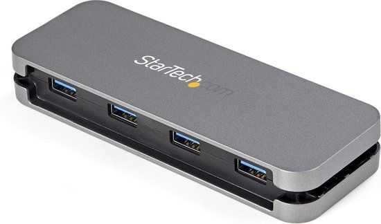StarTech.com 4-poorts USB 3.0 Hub - Zwart/Grijs