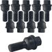 Tracer Audi 10 wielbouten M14x1.5, 35mm, met kogelkop, 2-delig, R14, zwart, voor Audi A8 4H, A8 4H Long, A8 4H quattro, A8 4N Long quattro, A8 4N quattro