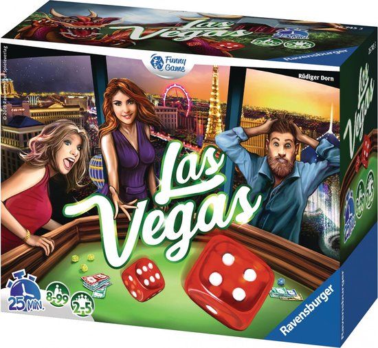 Ravensburger Las Vegas Bordspel - Standaard editie - 6+ jaar