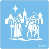 Sjabloon JEM Kerststal Sjabloon 77 * 72 mm