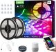 LEPRO LED Strip decoratief - Multi Kleur - 10 meter - Dimbaar - RGB - Voor binnen