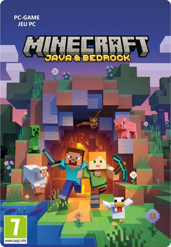 Microsoft Minecraft Java & Bedrock Edition - Windows 10 Download