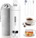Markenlos Wan GmbH Elektrische reiswaterkoker - 500 ml - Wit