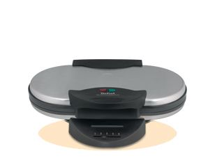 Tefal WM 311D Wafelijzer - 1300 Watt - Zwart/RVS