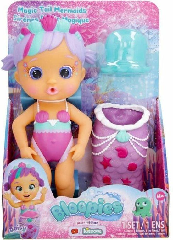 Zeemeermin Pop IMC Toys Bloopies - 1.5 jaar+ - Kunststof - Overig