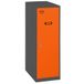 SimonRack Spind, metaal, antraciet/oranje, 915 x 300 x 500 cm