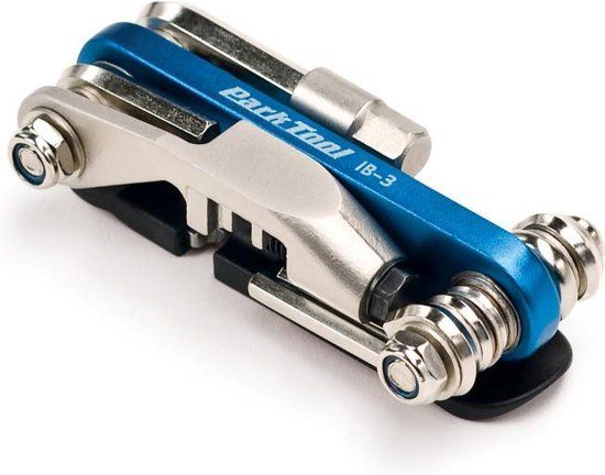 Park Tool IB-3 I-Beam Multitool - 13 Functions - Silver/Blue