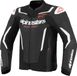 Alpinestars GP Force V2 Air Motorfiets Leren Jas - Zwart/wit - Maat 58