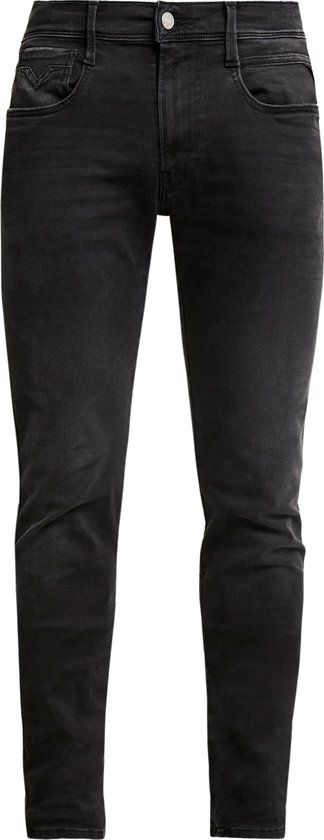 Replay Anbass Hyperflex Jeans - Men - W33/L32 - Black