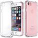 Phonillico® Schokbestendig hoesje voor Apple iPhone 7 - Transparant Gel TPU Beschermend zacht siliconen hoesje Slim Light