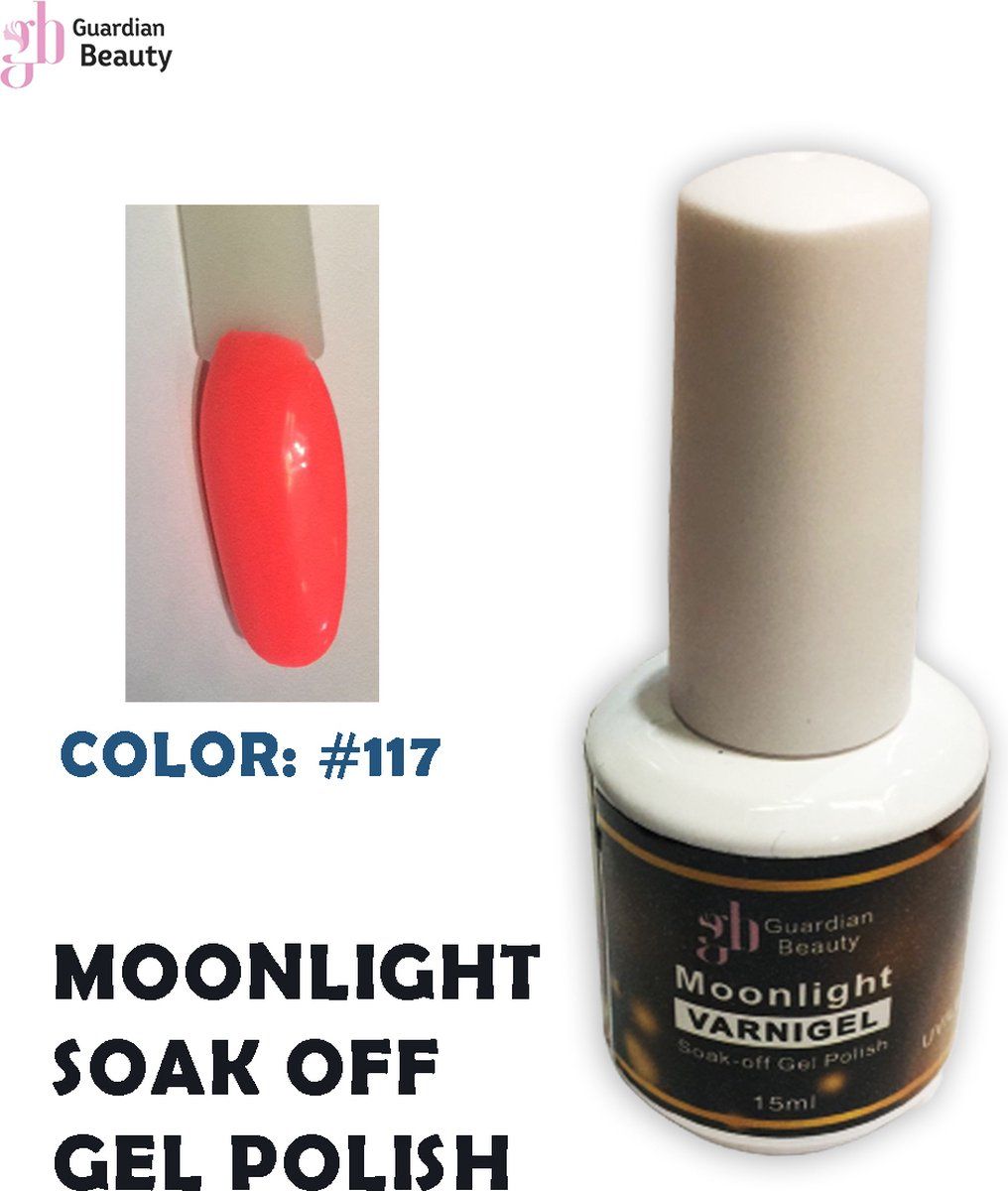 Guardian Beauty Moonlight Soak Off Gel Polish #117 | 8720211918025
