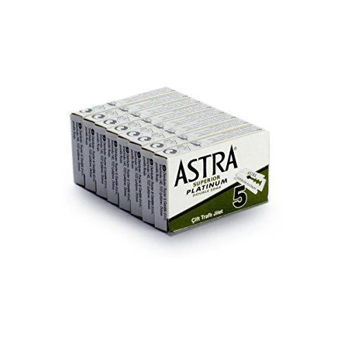 Rusty Bob - Astra scheermesjes platina classic - 40 stuks