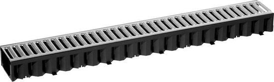ACO Hexaline 2.0 goot incl. verzinkt stalen sleufrooster - 1 meter