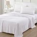 Martha Stewart Ultra zacht geborsteld en gewassen microvezel 4-delige lakenset
