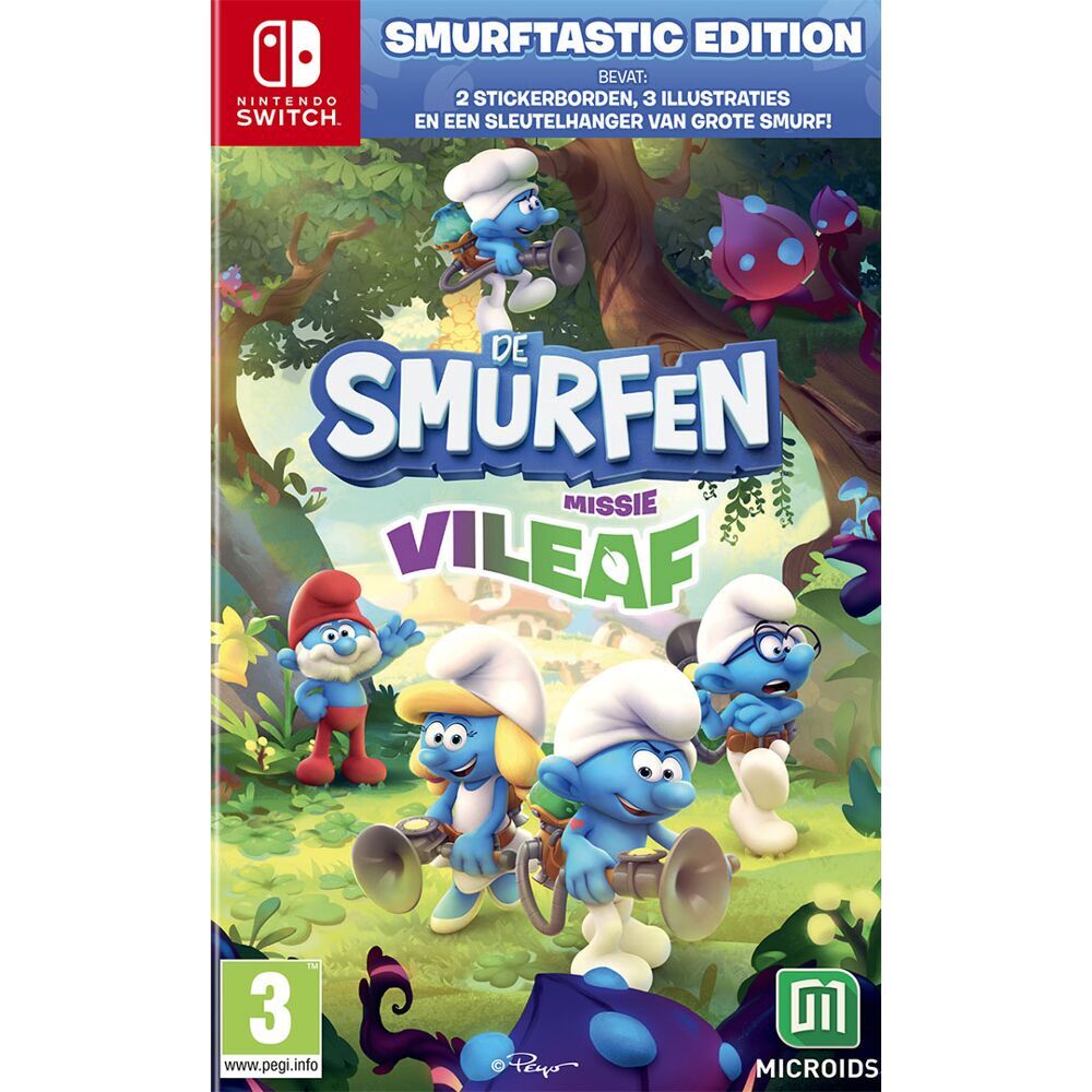 Microids Smurfen - Mission Vileaf Nintendo Switch