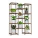 Bamworld Plantenstandaard binnen en buiten plantenhouder plantenhouder voor binnen en buiten, plantenstandaard voor planten, meerdere planten voor terras, balkon, tuin