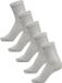 hummel hmlMAKE MY DAY SOCK 5-PACK Unisex Kinderen Katoen GREY MELANGE Schoenmaat 28-31