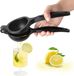 Presse-citron manuel sans marque - Acier inoxydable et métal - Lavable au lave-vaisselle