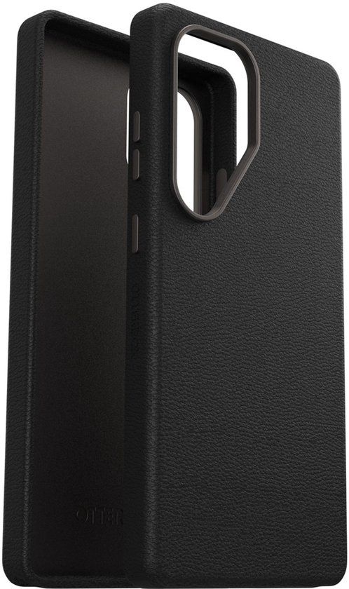 OtterBox Symmetry Cactus Leer Hoesje Geschikt voor Samsung Galaxy S25 Ultra - Back Cover Zwart