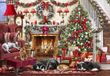 Bluebird Puzzle Legpuzzel Cosy Fireplace - 1000 Stukjes