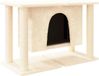 vidaXL Kattenmeubel met sisal krabpalen 50 cm crèmekleurig
