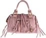 Giuliano sac à main en cuir Thalia - Femme - Made in Italy - Vieux rose