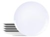 Tramontina - Platte borden rond porselein 28 cm Sophia. Set van 6