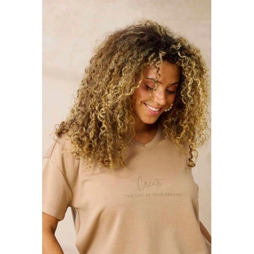 Zhenzi T-shirt beige