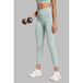 adidas Performance sportlegging Optimé mintgroen