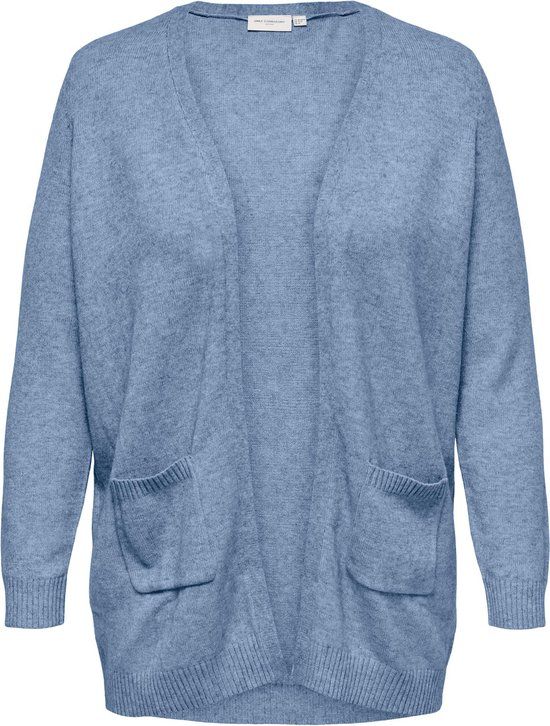 ONLY CARMAKOMA CARESLY L/S Open Cardigan KNT NOOS Women's Cardigan - Size M - Allure Melange